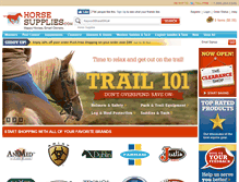 Tablet Screenshot of horsesupplies.com